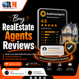 Buy RealEstateAgents Reviews | ORM Services