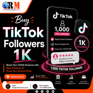 Buy TikTok Followers | ORM Services