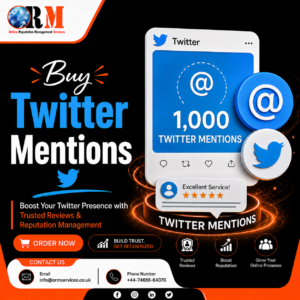 Buy Twitter Mentions | ORM Services