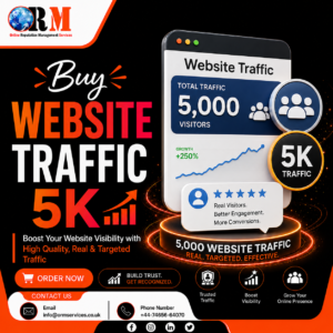 Buy Website Traffic | ORM Services